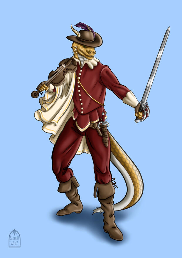 1 character + simple background 70 CHF